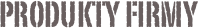 Produkty Firmy